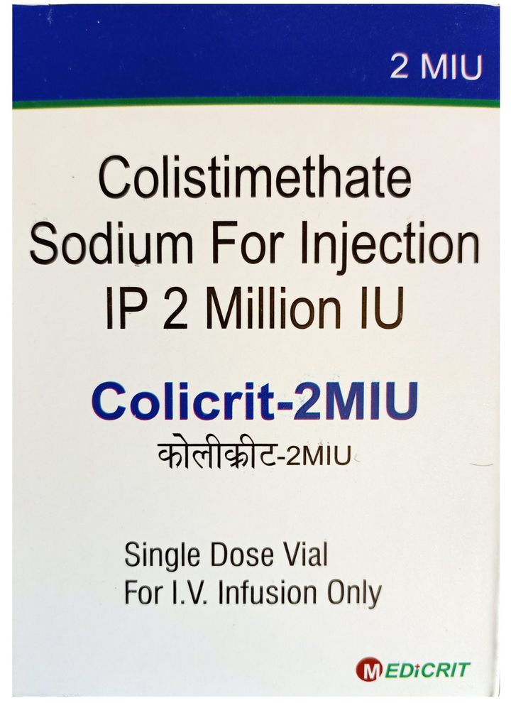 Colicrit 2 MIU Injection pack